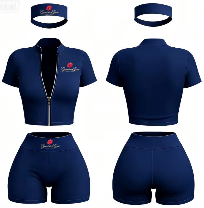Luxx Baddie Two-Piece Shorts Set