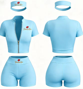 Luxx Baddie Two-Piece Shorts Set